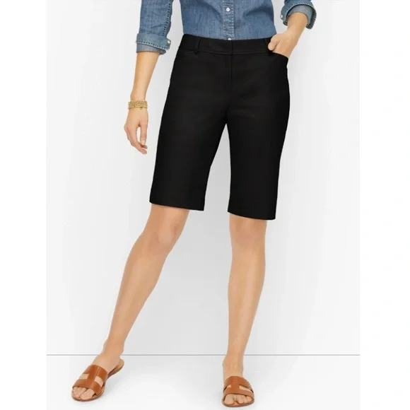 Talbots The Perfect Shorts. Size 4. Black color. - Picture 1 of 4